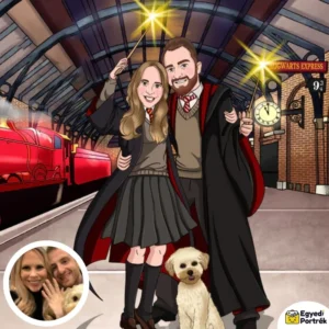 Egyedi Portré - Harry Potter stílus