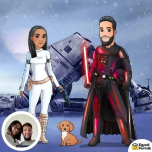 Egyedi Portré – Star Wars stílus