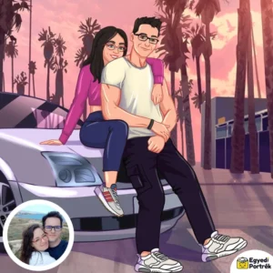 Egyedi Portré - GTA stílus